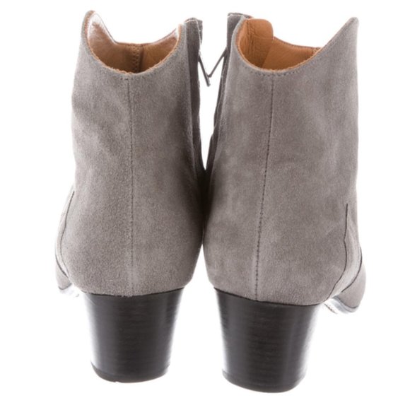 ISABEL MARANT Dicker suede ankle boots - Picture 3 of 4